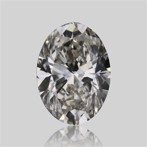 Picture of Natural Diamond 0.46 Carats, Oval with  Cut, I Color, SI1 Clarity and Certified by GIA