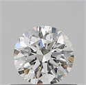 Diamante Natural 0.52 quilates, Redondo , Color J, claridad VVS1 y certificado GIA