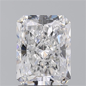 Picture of Natural Diamond 2.01 Carats, Radiant with  Cut, D Color, VS2 Clarity and Certified by GIA
