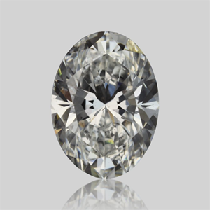 Picture of Natural Diamond 0.41 Carats, Oval with  Cut, F Color, SI2 Clarity and Certified by GIA