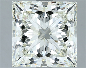Foto Diamante Natural 5.07 quilates, Princesa , Color K, claridad VVS2 y certificado IGI de