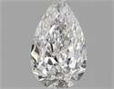 Natural Diamond 0.60 Carats, Pear with  Cut, F Color, VS1 Clarity and Certified by GIA