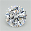 Del inventario de diamantes de laboratorio, 5.14 quilates, Redondo , Color D, claridad IF y certificado GIA