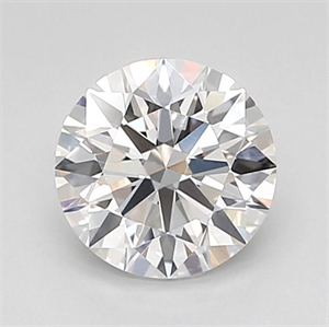 Picture of Lab Grown Diamond 1.04 Carats, Round with Ideal Cut, D Color, VVS2 Clarity and Certified by IGI