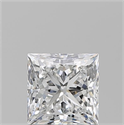 Diamante Natural 1.21 quilates, Princesa , Color E, claridad VS2 y certificado GIA