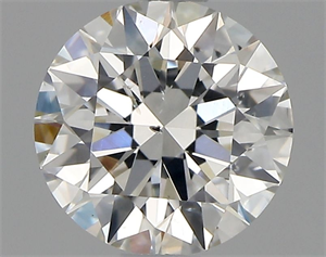 Picture of Natural Diamond 1.01 Carats, Round with Excellent Cut, H Color, SI2 Clarity and Certified by GIA