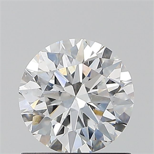 Picture of Natural Diamond 0.90 Carats, Round with Excellent Cut, E Color, SI1 Clarity and Certified by GIA