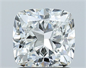 Diamante Natural 1.20 quilates, Del cojín , Color G, claridad VS2 y certificado GIA