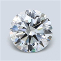 Diamante Natural 1.50 quilates, Redondo , Color E, claridad VS2 y certificado GIA
