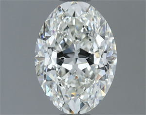 Picture of Natural Diamond 1.30 Carats, Oval with  Cut, G Color, VVS1 Clarity and Certified by IGI