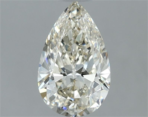 Picture of Natural Diamond 1.00 Carats, Pear with  Cut, K Color, VVS2 Clarity and Certified by IGI