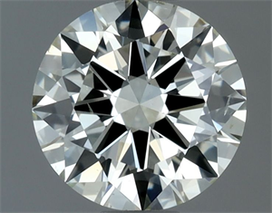 Picture of Natural Diamond 0.80 Carats, Round with Excellent Cut, J Color, SI1 Clarity and Certified by IGI