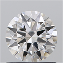 Diamante Natural 0.80 quilates, Redondo , Color D, claridad SI1 y certificado GIA