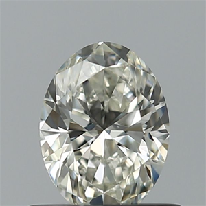 Foto Diamante Natural 0.51 quilates, Ovalado , Color I, claridad VS1 y certificado IGI de