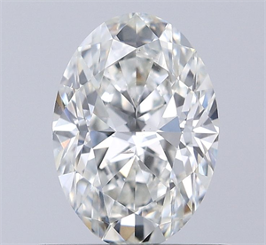 Picture of Natural Diamond 0.70 Carats, Oval with  Cut, I Color, SI1 Clarity and Certified by GIA