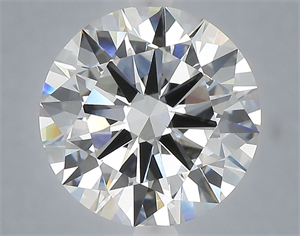 Picture of Lab Grown Diamond 5.00 Carats, Round with Excellent Cut, F Color, VVS1 Clarity and Certified by IGI