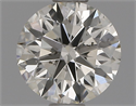 Diamante Natural 0.70 quilates, Redondo , Color J, claridad SI1 y certificado IGI