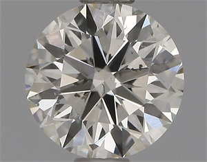 Foto Diamante Natural 0.70 quilates, Redondo , Color J, claridad SI1 y certificado IGI de