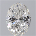 Natural Diamond 1.21 Carats, Oval with  Cut, E Color, SI1 Clarity and Certified by GIA