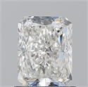 Diamante Natural 1.21 quilates, Radiante , Color I, claridad SI1 y certificado GIA