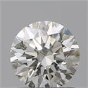 Natural Diamond 0.83 Carats, Round with Excellent Cut, K Color, VS1 Clarity and Certified by GIA