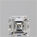 Diamante Natural 0.91 quilates, Asscher , Color H, claridad VS1 y certificado GIA