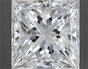 Foto Diamante Natural 0.50 quilates, Princesa , Color G, claridad VS1 y certificado GIA de