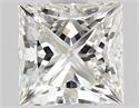 Natural Diamond 0.80 Carats, Princess with  Cut, I Color, VS2 Clarity and Certified by GIA