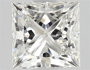Picture of Natural Diamond 0.80 Carats, Princess with  Cut, I Color, VS2 Clarity and Certified by GIA