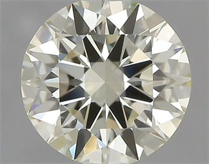 Picture of Natural Diamond 0.75 Carats, Round with Excellent Cut, L Color, IF Clarity and Certified by IGI