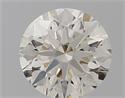 Natural Diamond 0.80 Carats, Round with Excellent Cut, J Color, VVS2 Clarity and Certified by IGI