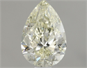 Natural Diamond 0.90 Carats, Pear with  Cut, N Color, SI2 Clarity and Certified by GIA