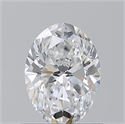 Diamante Natural 0.90 quilates, Ovalado , Color D, claridad VVS2 y certificado GIA