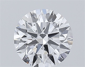 Picture of Lab Grown Diamond 1.09 Carats, Round with Excellent Cut, D Color, VS2 Clarity and Certified by GIA