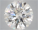Lab Grown Diamond 1.07 Carats, Round with Excellent Cut, E Color, VVS1 Clarity and Certified by IGI