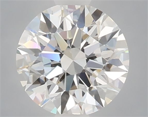 Picture of Lab Grown Diamond 1.07 Carats, Round with Excellent Cut, E Color, VVS1 Clarity and Certified by IGI