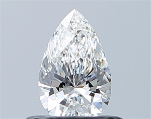 Picture of Natural Diamond 0.40 Carats, Pear with  Cut, F Color, VVS1 Clarity and Certified by GIA