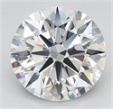 Lab Grown Diamond 5.22 Carats, Round with Ideal Cut, D Color, IF Clarity and Certified by IGI