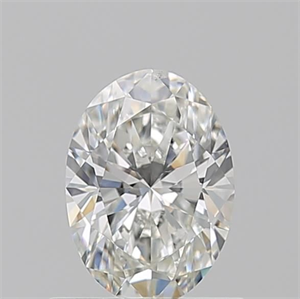 Picture of Natural Diamond 0.70 Carats, Oval with  Cut, G Color, VS2 Clarity and Certified by GIA