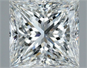 Diamante Natural 1.51 quilates, Princesa , Color H, claridad SI1 y certificado GIA