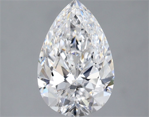 Foto Diamante Natural 2.01 quilates, De pera , Color D, claridad VVS1 y certificado GIA de