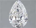 Diamante Natural 2.01 quilates, De pera , Color D, claridad VVS1 y certificado GIA