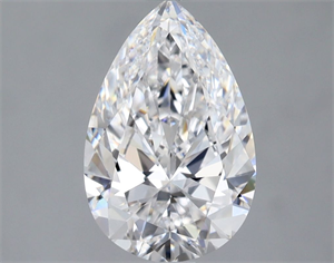Foto Diamante Natural 2.01 quilates, De pera , Color D, claridad VVS1 y certificado GIA de