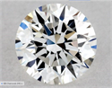Diamante Natural 0.56 quilates, Redondo , Color H, claridad VVS2 y certificado GIA
