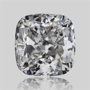 Picture of Natural Diamond 0.54 Carats, Cushion with  Cut, E Color, VVS2 Clarity and Certified by GIA