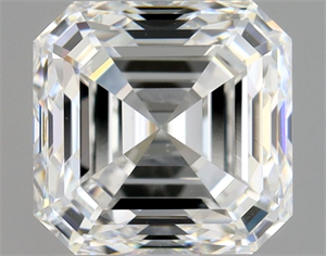 Picture of Natural Diamond 1.70 Carats, Asscher with  Cut, G Color, VS1 Clarity and Certified by GIA