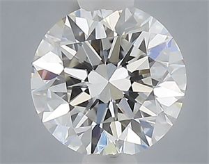 Picture of Lab Grown Diamond 1.04 Carats, Round with Excellent Cut, E Color, VVS2 Clarity and Certified by IGI