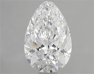 Picture of Natural Diamond 1.06 Carats, Pear with  Cut, E Color, SI1 Clarity and Certified by GIA