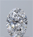 Diamante Natural 0.42 quilates, Ovalado , Color E, claridad VVS1 y certificado GIA