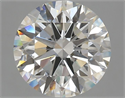 Del inventario de diamantes de laboratorio, 3.06 quilates, Redondo , Color H, claridad VS1 y certificado IGI